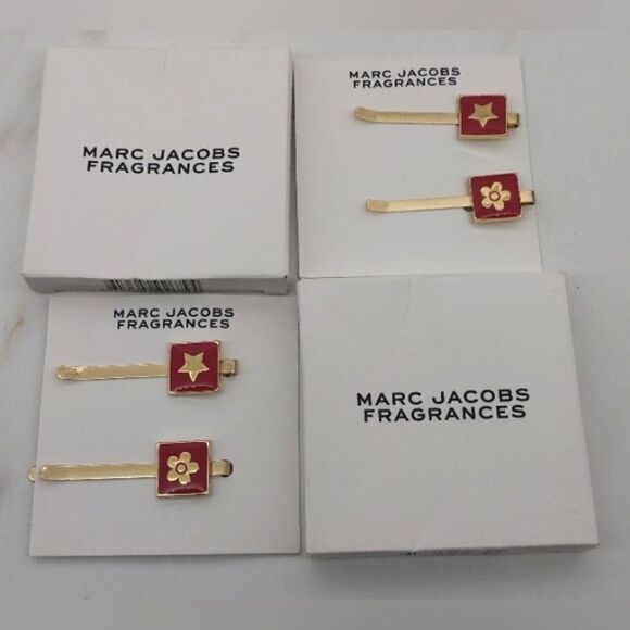 Marc Jacobs Hair Pins Barrett's Beauty Hair Tools Women's Accessories New Rare - Picture 1 of 9